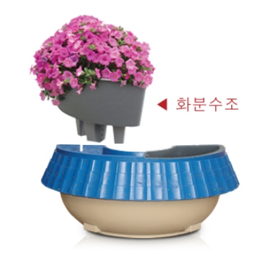 PLD형 걸이용화분720L×360W×280H/수조판/난간거치대별매/택배별도