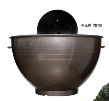 옹기분1250*760/특대형화분/동색/흑색/도로화분/수조판별매/수경분/택배별도
